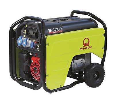 картинка Бензиновый генератор Pramac S8000, 400V, AVR, CONN от компании Нова Механика
